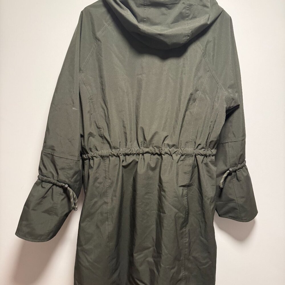 Lole Piper Oversized Packable Rain Jacket Olive Large NWOT - Picture 10 of 10